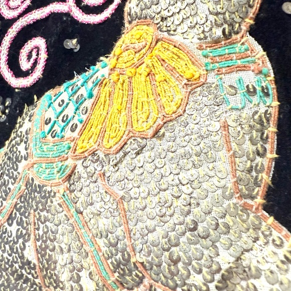 Vintage Embroidered Elephant Vest M - Picture 8 of 14